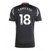 Arsenal Takehiro Tomiyasu #18 Bortedrakt 2024-25 Kortermet